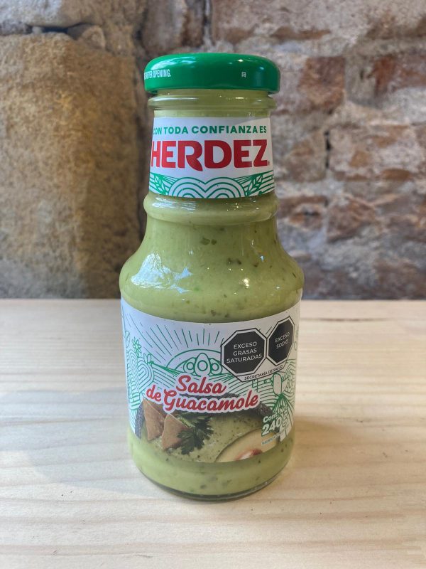 Salsa Guacamole picante Herdez