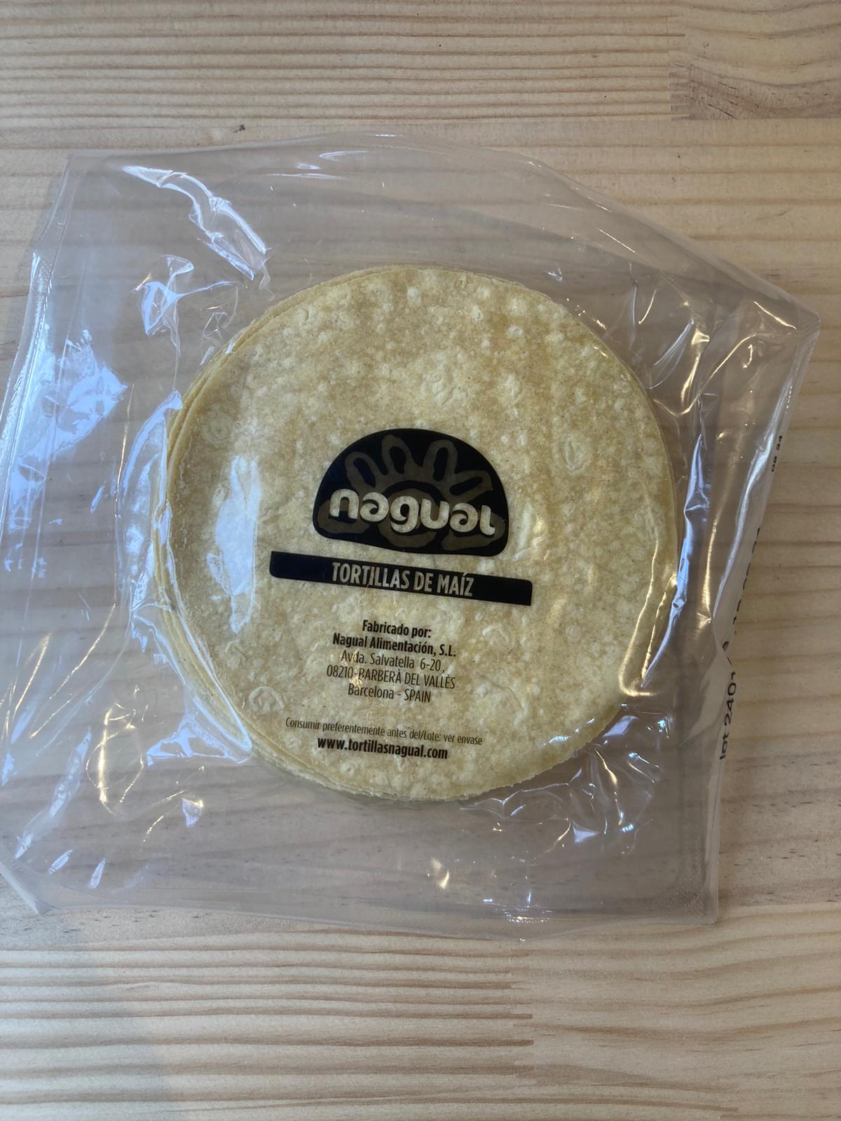 Tortillas de maíz Nagual