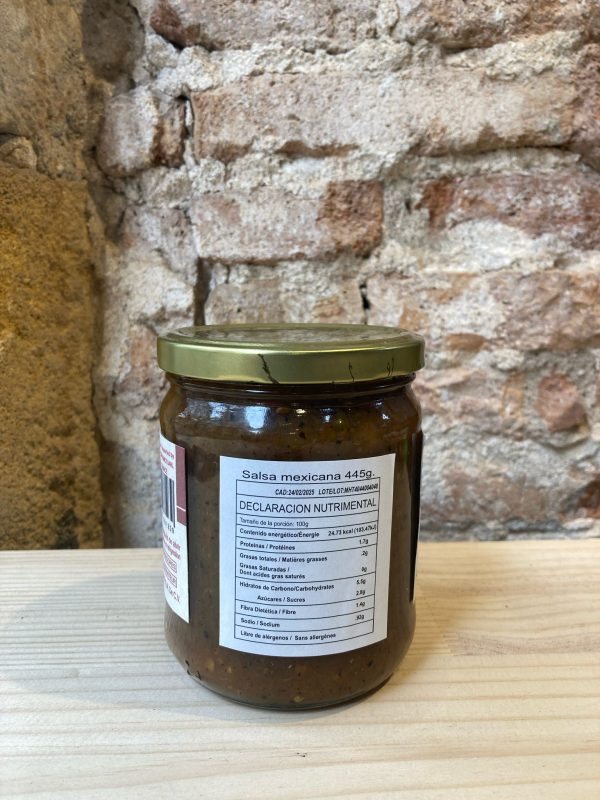 Salsa mexicana en tienda en Barcelona