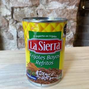 Frijoles bayos refritos