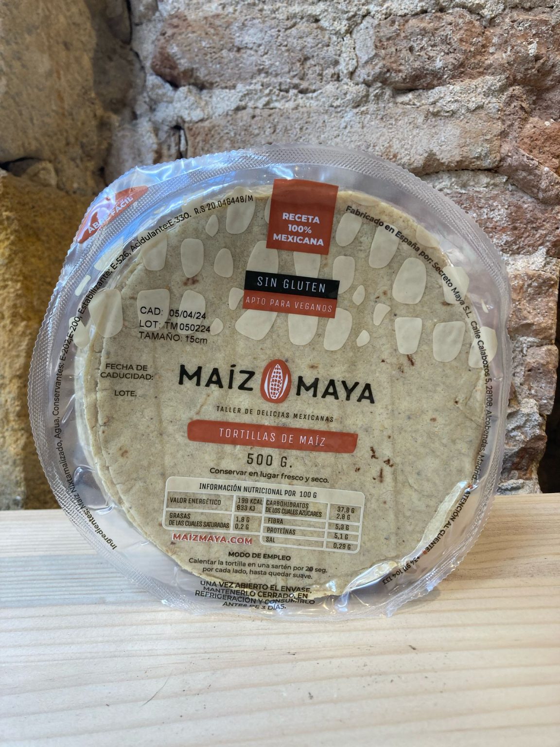 Tortillas de maíz