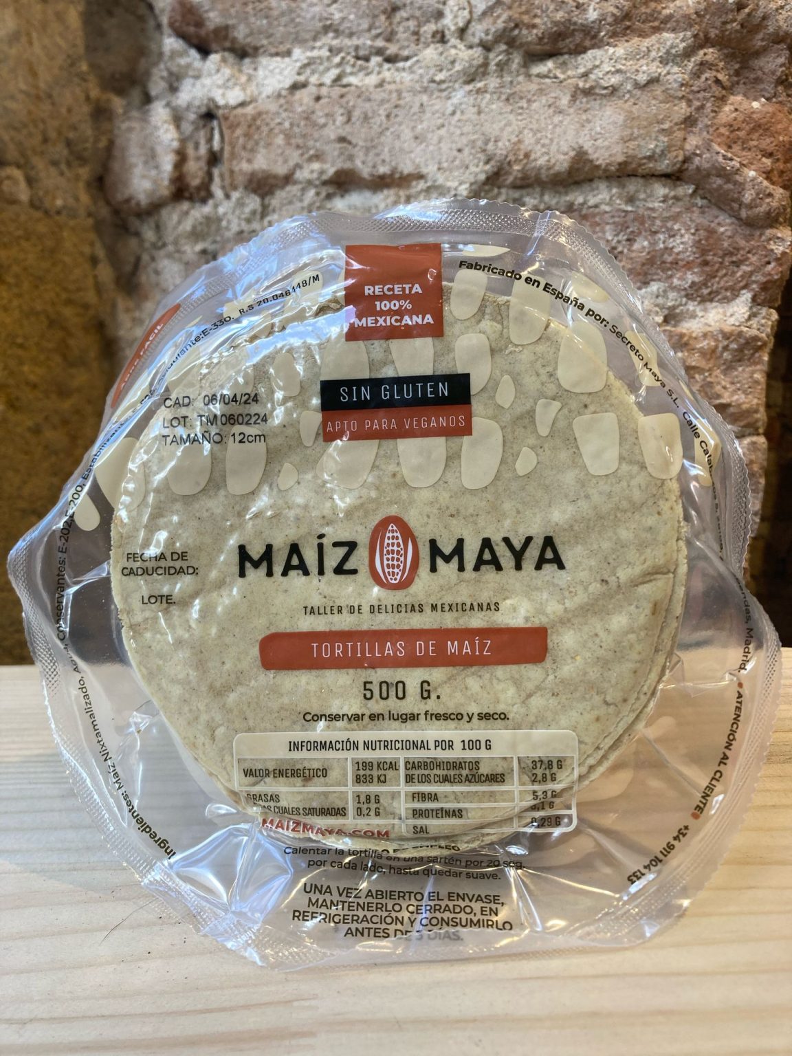 Tortillas de Maíz Maya