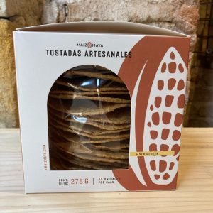 Tostadas de maíz maya