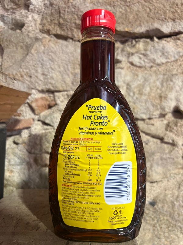 Miel de Maple en tienda mexicana en España