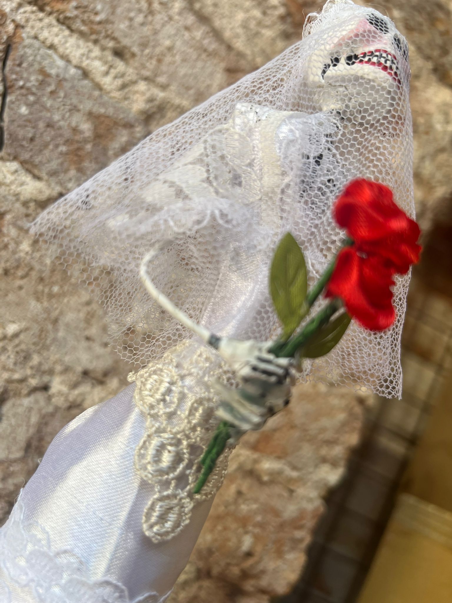 Novia catrina en Barcelona