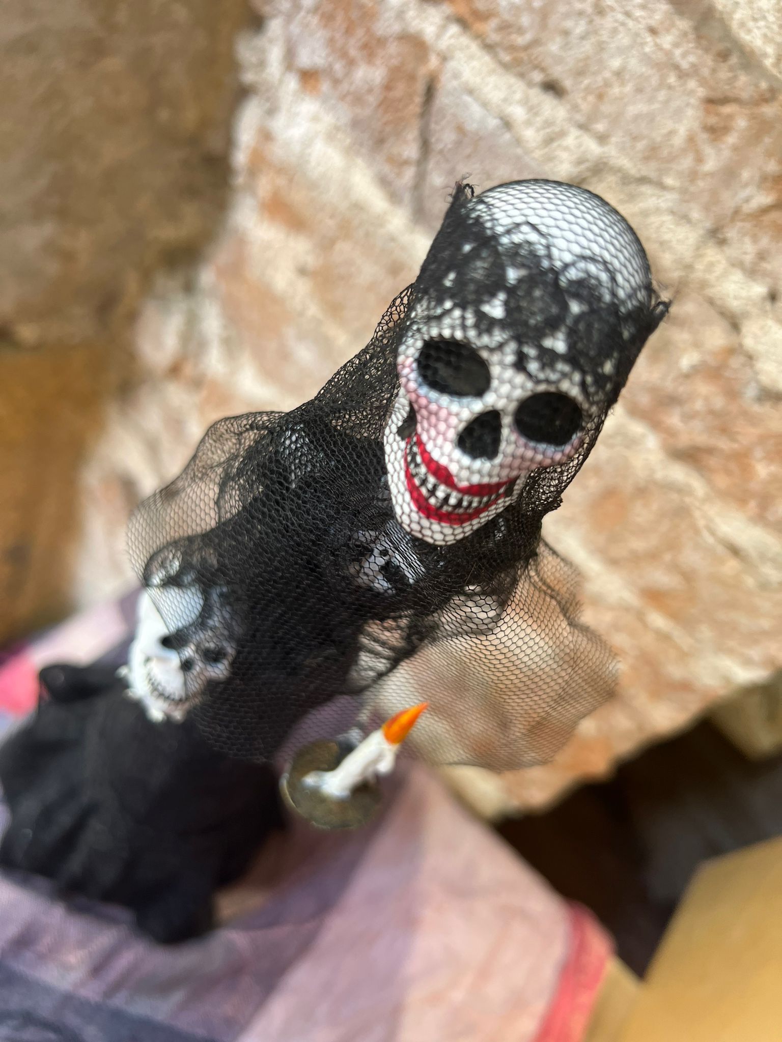 Catrinas originales en la tienda mexicana de Barcelona
