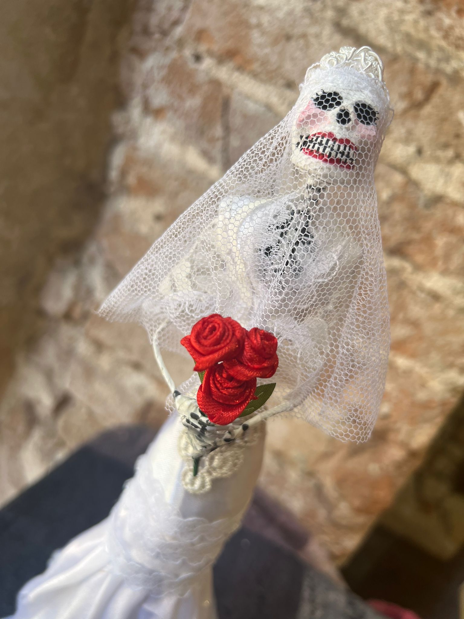 Rosas y catrina