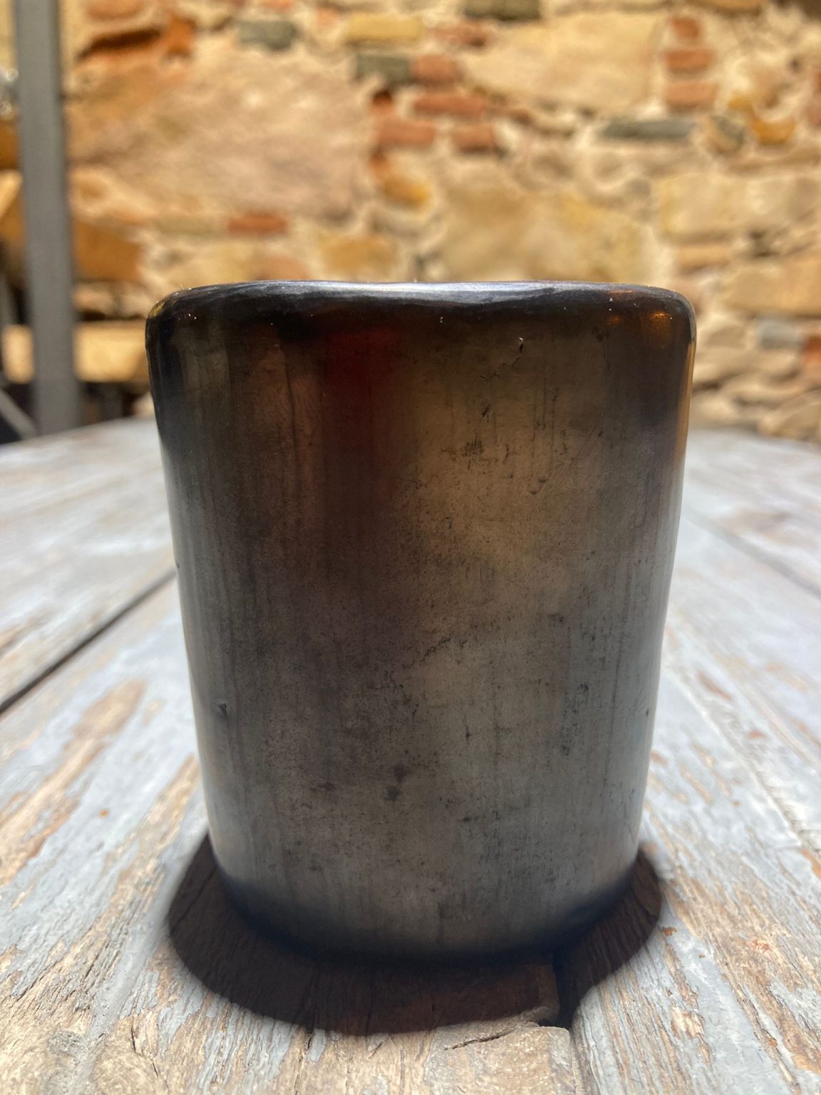 Vaso de barro negro