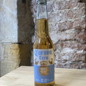 Cerveza corona de vidrio sin alcohol