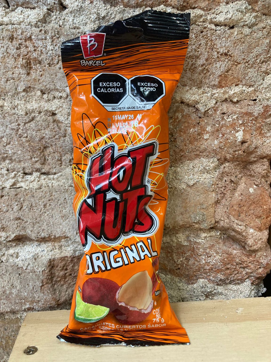 Cacahuetes picantes en tienda en España