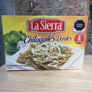 Chilaquiles verdes en tienda en Barcelona