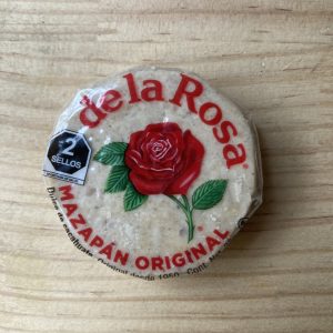 Mazapán de la rosa en tienda mexicana en España