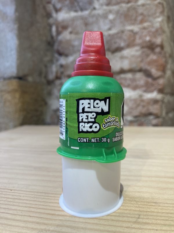 Pelón pelo rico en tienda mexicana en Barcelona