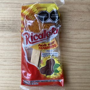 Paleta enchilada Ricaleta, chuchería mexicana