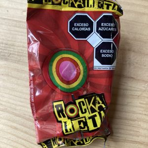 Piruleta mexicana muy picante