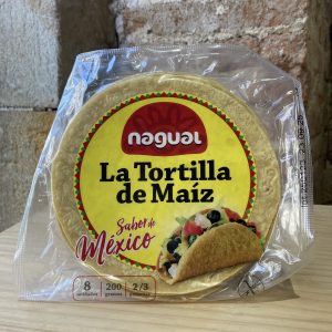 Paquete de tortillas de maíz mexicanas