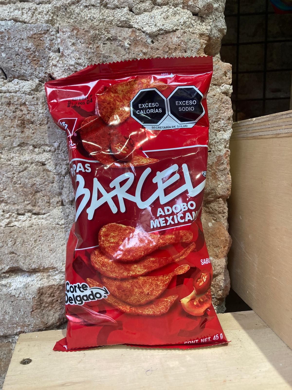 Papitas mexicanas en tienda en Barcelona