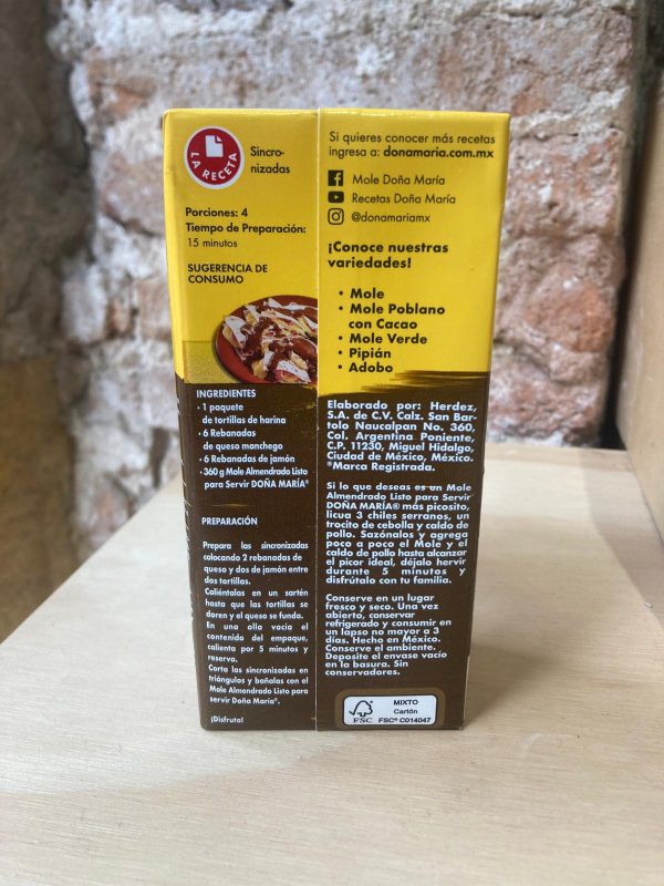 Mole de México en tienda en Barcelona