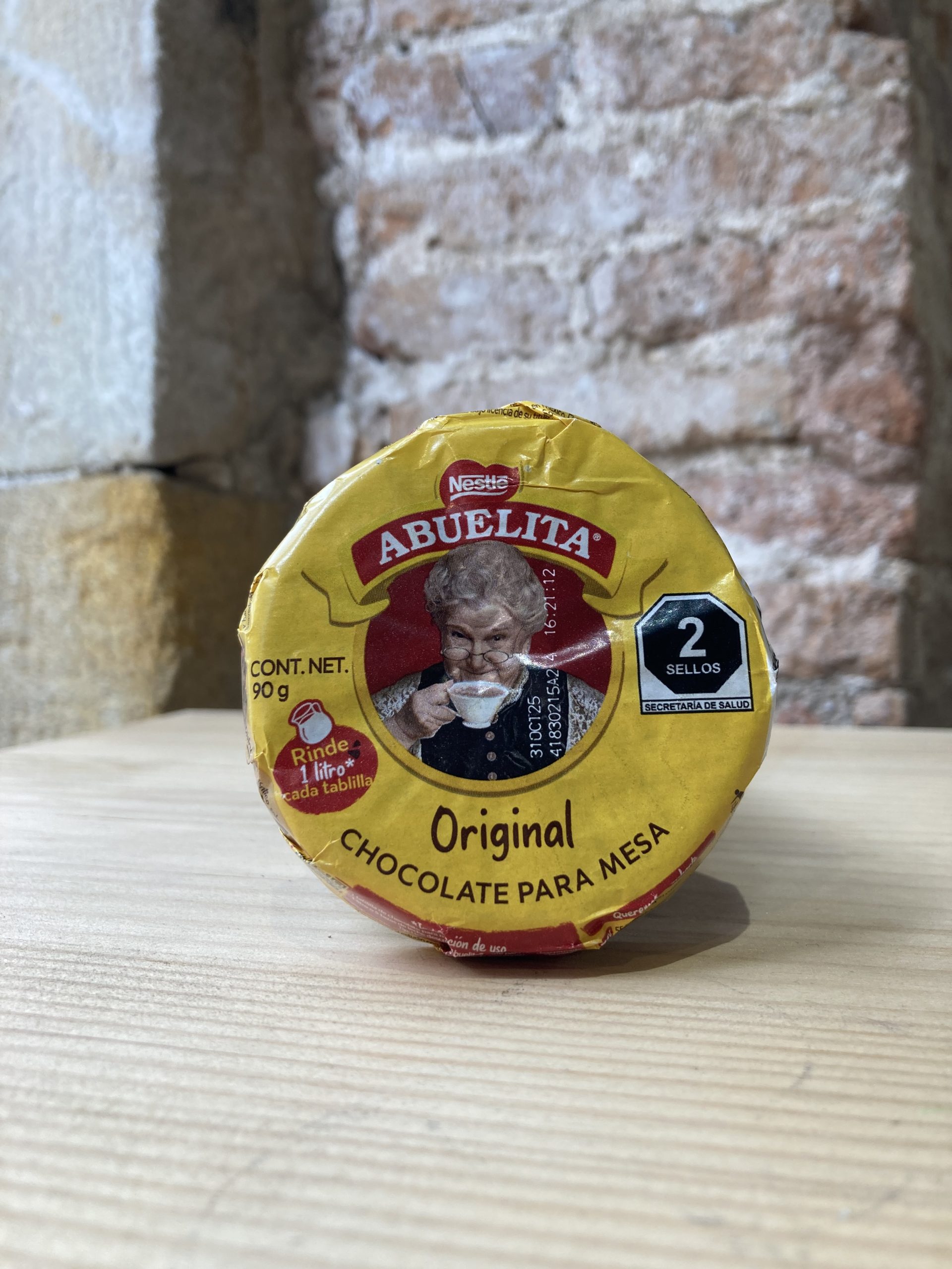 Unidad de chocolate abuelita mexicano
