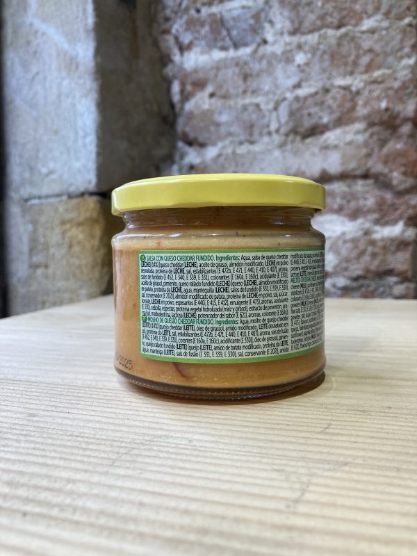 Salsa de queso para nachos