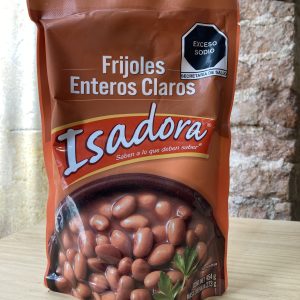 Frijoles bayos mexicanos listos para comer