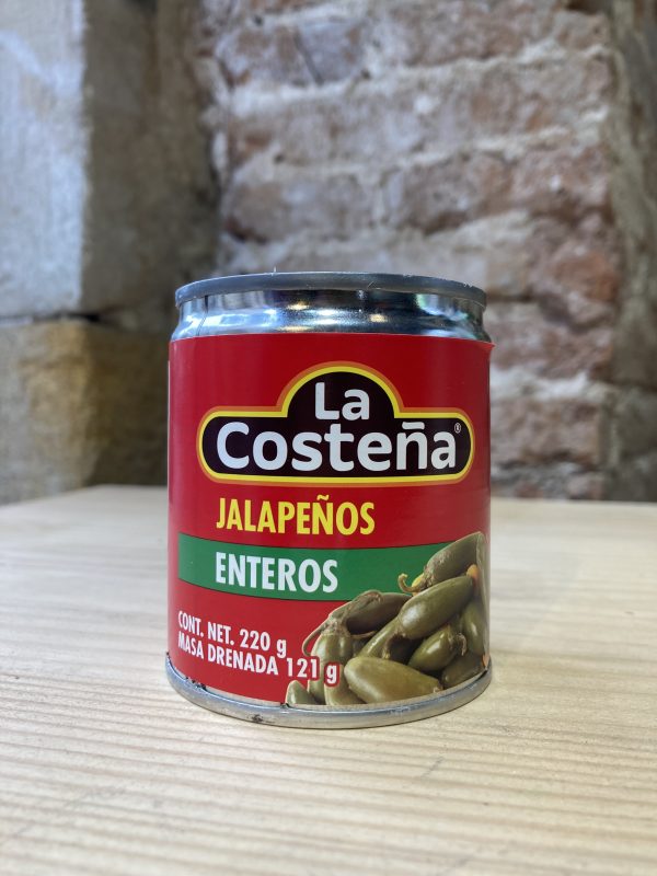 Chiles jalapeños en conserva enteros