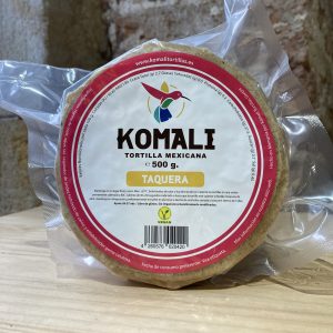 Tortillas de maíz komali de 12 cms