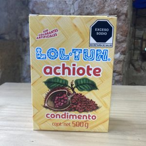 Achiote para cocinar cochinita pibil