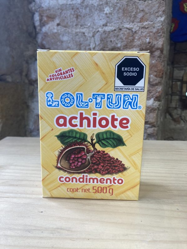 Achiote para cocinar cochinita pibil