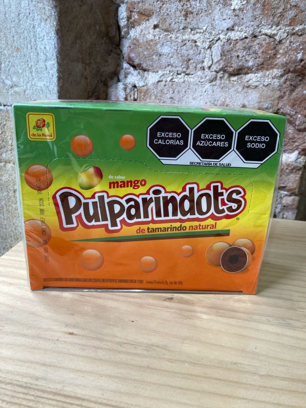 Caja de pulparindots sabor a sandía