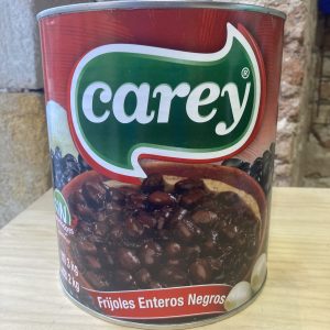 Lata grande de frijoles negros