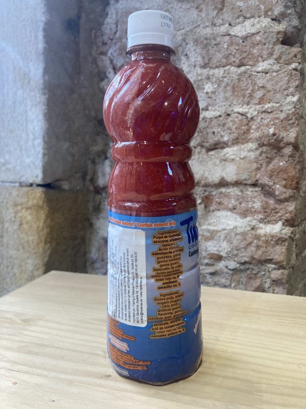 Concentrado para hacer refresco de guayaba.