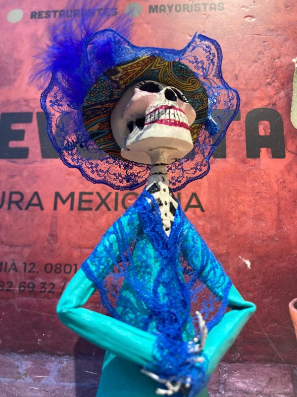 Catrina en tienda en Barcelona