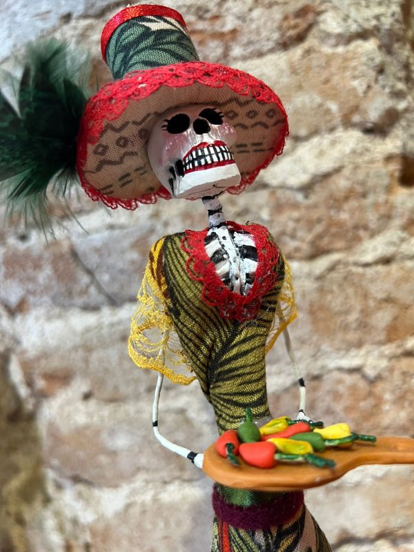Auténtica catrina en tienda en España