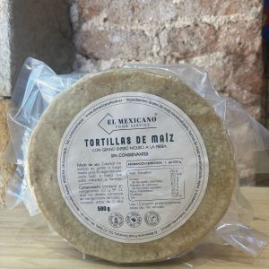 Tortillas de maíz sin conservantes