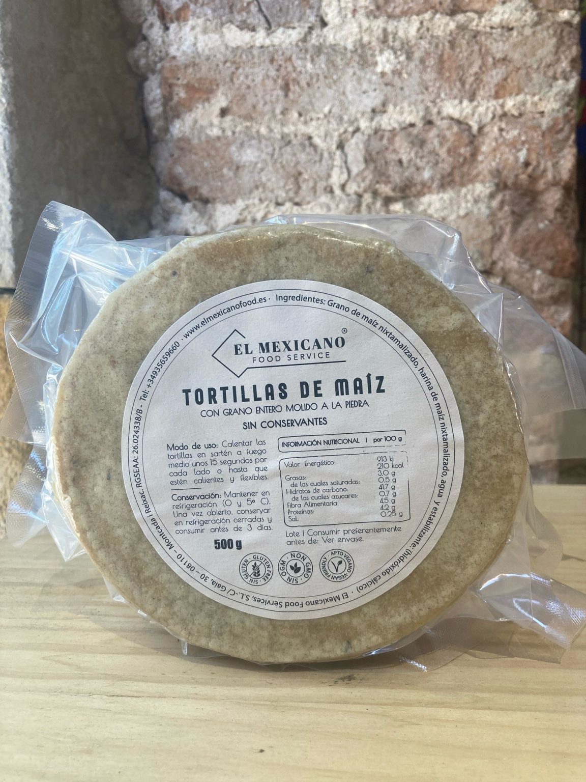 Tortillas mexicanas de calidad