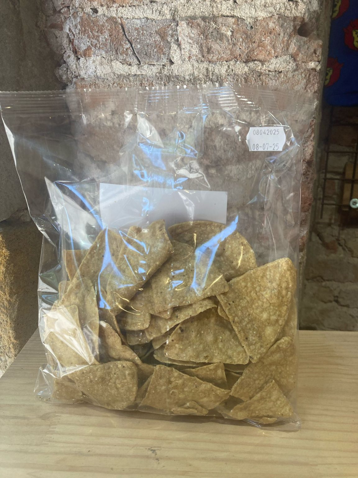Totopos para nachos