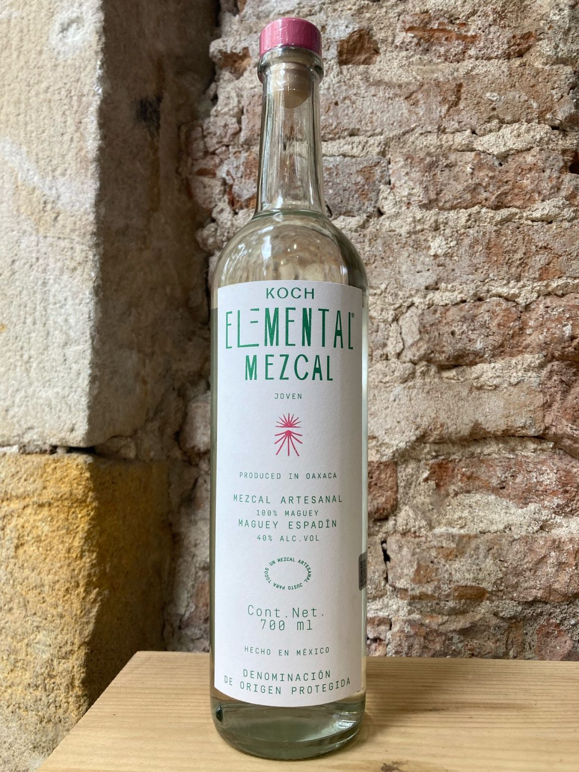 Botella de Mezcal Koch Elemental en tienda en España