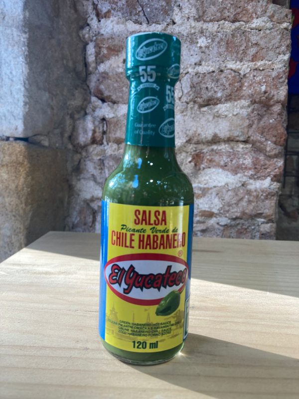 Salsa de el Yucateco de habanero verde