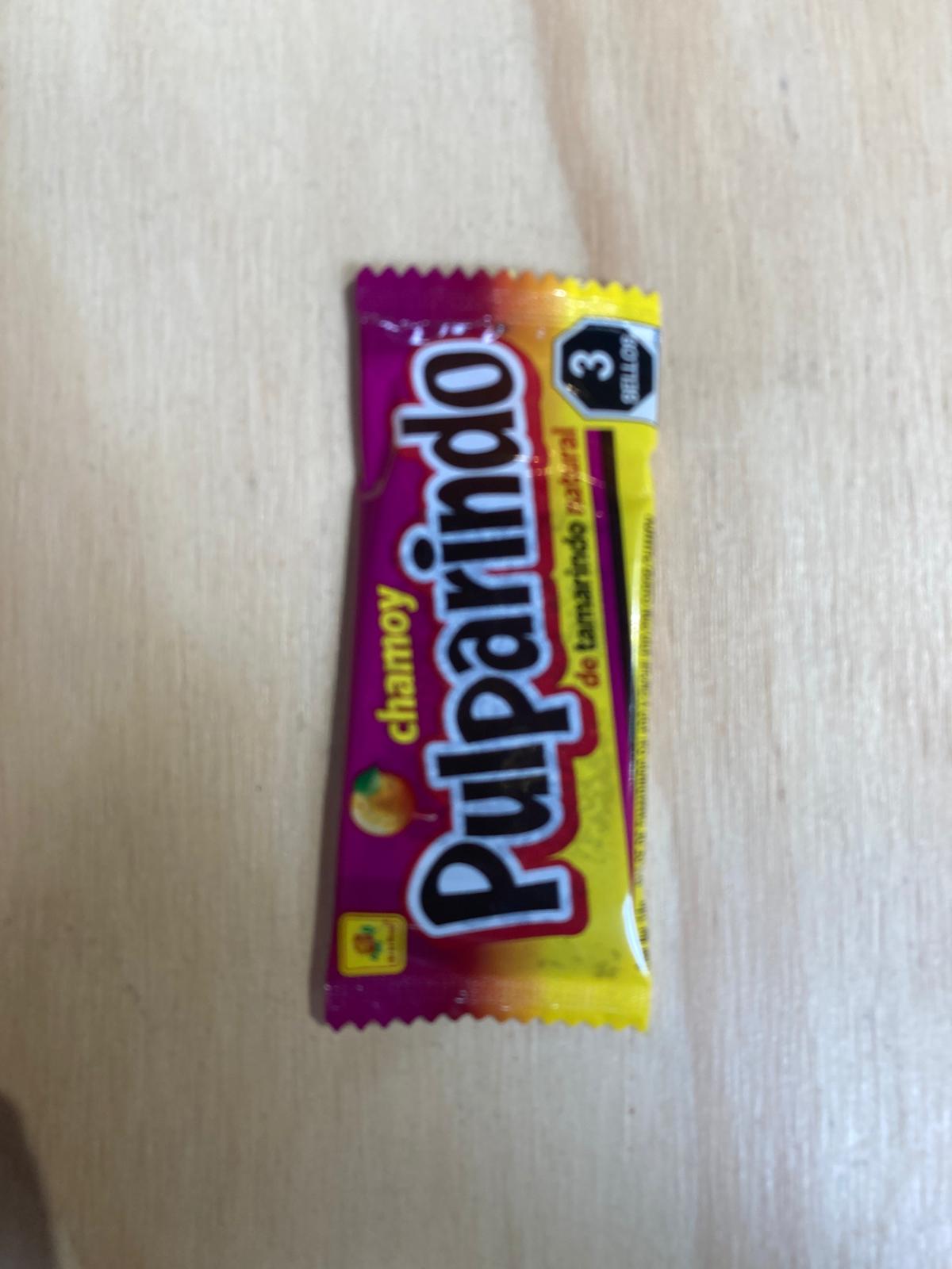 Chuchería mexicana de Chamoy en tienda en Barcelona