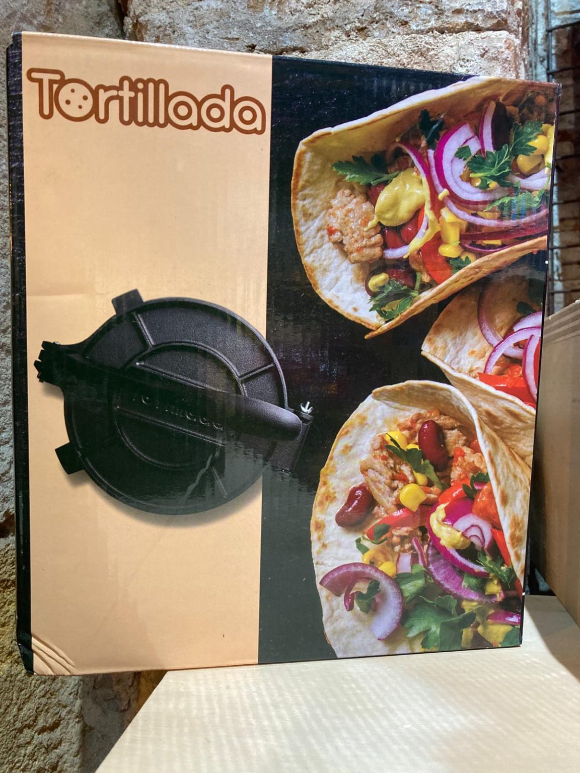 Prensa para tortillas mexicanas en Barcelona