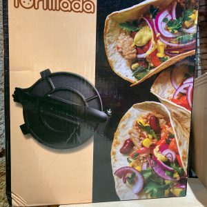 Prensa para tortillas mexicanas en Barcelona