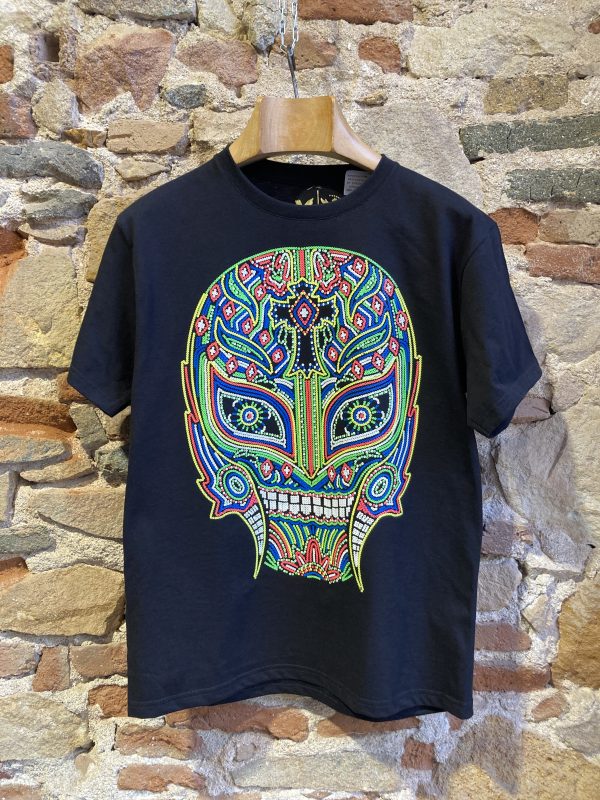 Camiseta de Rey Mysterio en tienda en Barcelona