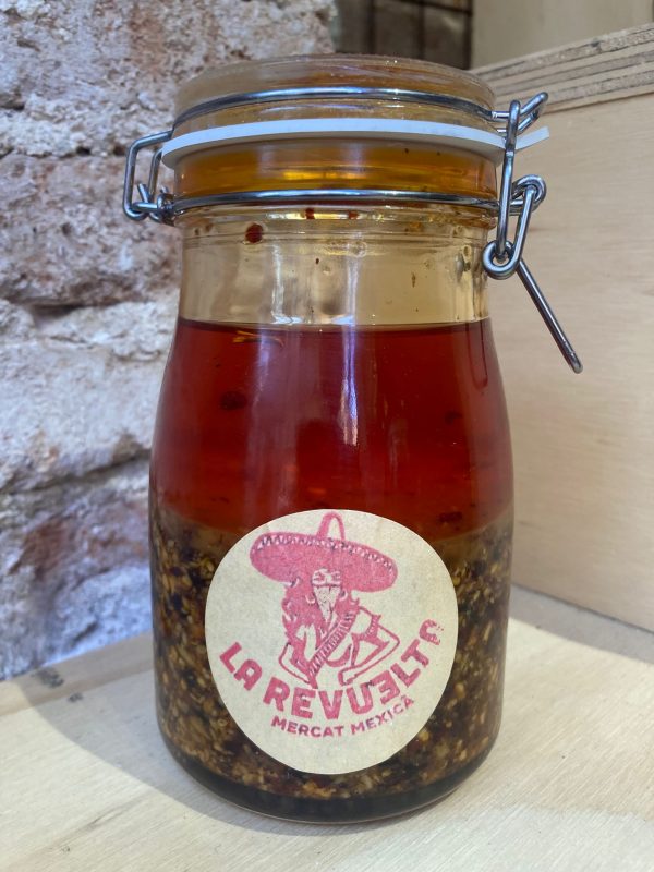 Salsa macha mexicana muy picante en tienda online en España