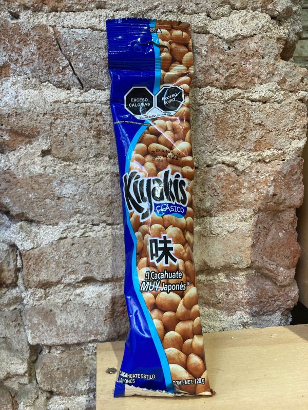 Auténtico cacahuate japonés en tienda mexicana en Barcelona