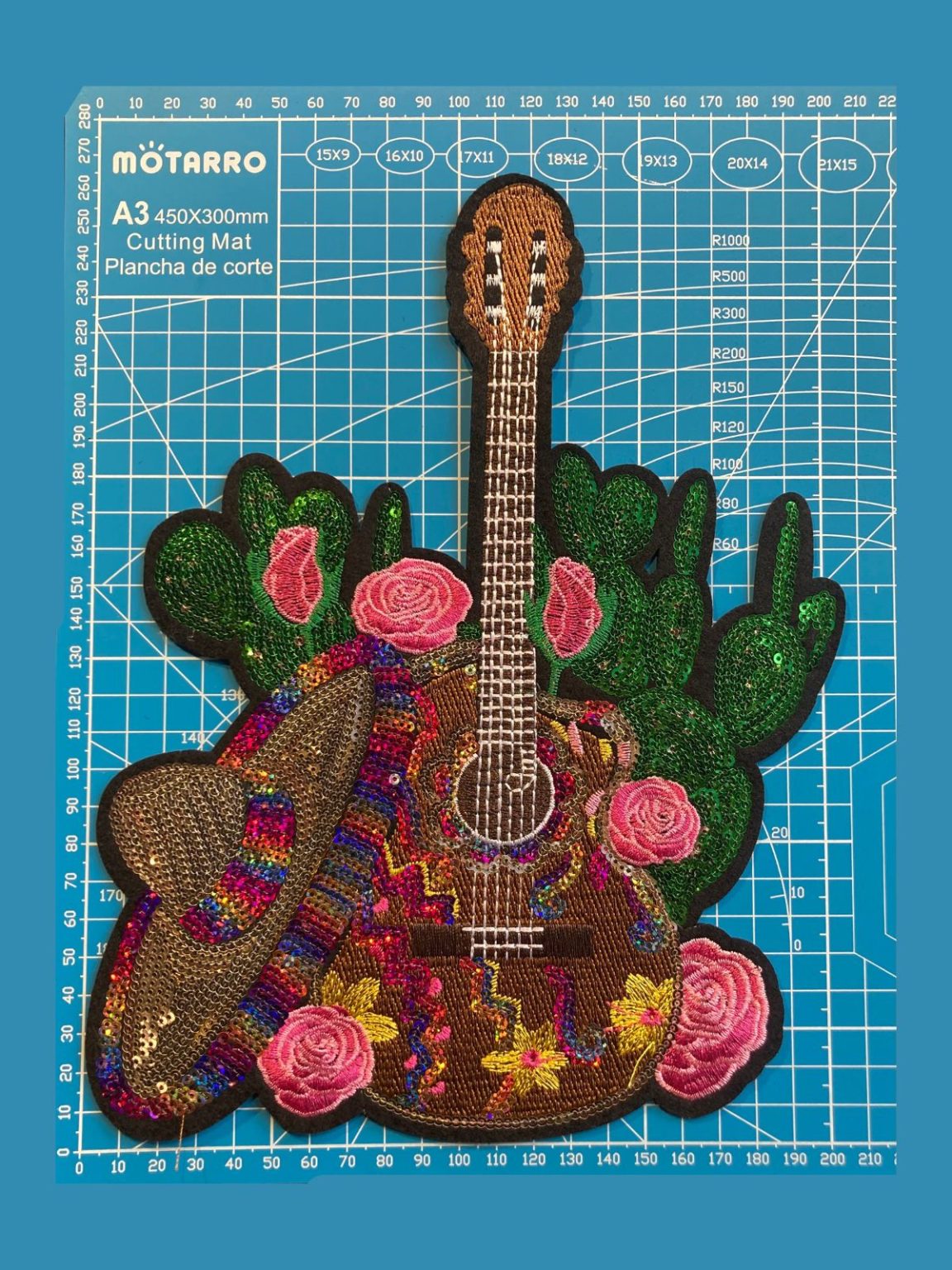 Parche mexicano termoadhesivo en tienda en Barcelona